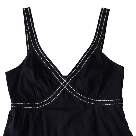 Maeve Black Floral Mini Dress - Picture 4 of 8